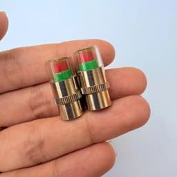 Cảm biến áp suất lốp ô tô xe máy, van cảnh báo áp suất lốp theo màu vỉ 4 cái 5