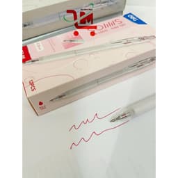 Hộp 12 Cây Bút Gel/Bút Bi Nước G057 Deli Ngòi 0.5MM, Màu Mực Xanh, Đỏ, Đen, Mực Ra Đều, Khô Nhanh, Thân Nhựa Trong 6