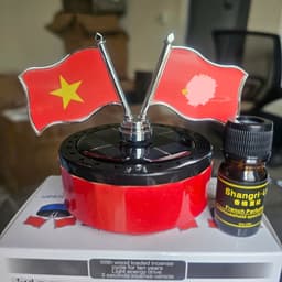 Nước hoa ô tô Aromatherapy, máy khuếch tán tinh dầu bằng năng lượng mặt trời 8