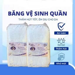 [50 Miếng BỌC RIÊNG] BĂNG VỆ SINH Quần, Bỉm Quần Cho Mẹ  Sau Sinh, Phụ Nữ Đến Tháng, Thoải Mái Vận Động Đủ Size 35-80KG 2
