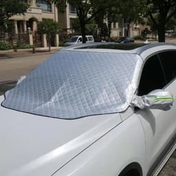 Bạt che nắng kính lái ô tô có nam châm và tai gương phiên bản nâng cấp mới 4