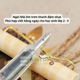 [Hàng Mới Về] Bút Capybara ngòi mài êm, thanh đậm nhạt, phù hợp học sinh tiểu học - Khắc tên miễn phí 3