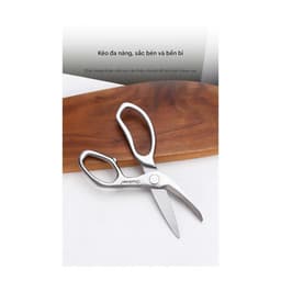 Kéo Cắt Gà Chockmen Inox Cán Thẳng/Cong 20-23.5cm – Kéo Cắt Xương, Thịt, Cá Đa Năng C447/C448
 3
