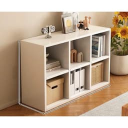 Kệ sách tổ ong đa năng 6 ngăn, kệ decor, trang trí phòng KÍN LƯNG chất liệu gỗ MDF phủ Melamine dễ lắp ráp ND38 8