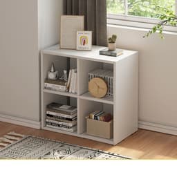 Kệ sách tổ ong đa năng 6 ngăn, kệ decor, trang trí phòng KÍN LƯNG chất liệu gỗ MDF phủ Melamine dễ lắp ráp ND38 4