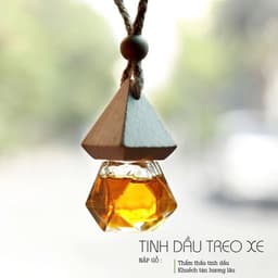 Tinh dầu treo xe ô tô Quốc Mộc, tinh dầu thơm treo phòng treo tủ chiết xuất thiên nhiên 1