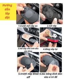 Nước hoa xe ô tô chiếc giày vàng quả bóng xoay chạy năng lượng mặt trời thiết kế thể thao cao cấp 7