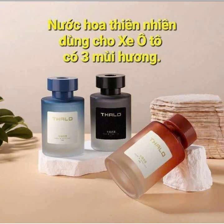 Nước hoa xe ô tô Thalo hương thơm tự nhiên khử mùi chống say xe