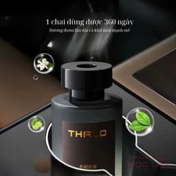Nước hoa xe ô tô Thalo hương thơm tự nhiên khử mùi chống say xe 6