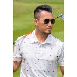 Áo Polo Golf Nam Ngắn Tay DGC Kiểu Dáng Regular Fit Năng Động, Vải Thoáng Mát - SAPBC17M 7