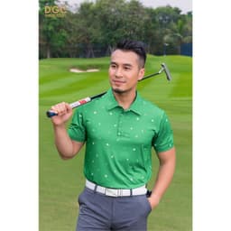 Áo Polo Golf Nam Ngắn Tay DGC Kiểu Dáng Regular Fit Năng Động, Vải Thoáng Mát - SAPBC17M 2
