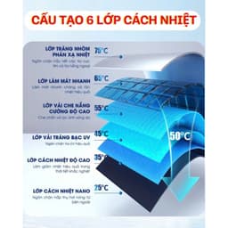 Ô che nắng kính lái ô tô, ô che nắng nhỏ gọn chắn nắng chống nóng hiệu quả tặng kèm bao da cao cấp 8