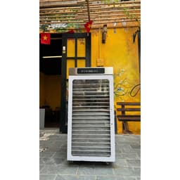 Tủ Sấy Thực Phẩm 20 Khay Tròn, Điều Chỉnh Nhiệt, Có Hẹn Giờ Năng Suất 20–25kg/mẻ- kết hợp cơ chế khay xoay 3