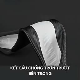 Bọc vô lăng da Nappa cao cấp mềm mịn thoáng khí chống trơn trượt 7