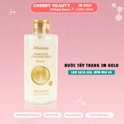 Nước Tẩy Trang JMsolution Gold Làm Sạch Sâu, Mềm Mịn Da 500ml- 850ml| Cherry Beauty 1