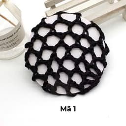 Kẹp búi tóc nơ Dubochic 10cm caro đơn giản búi tóc cao cấp nữ 4