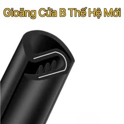Bộ 2 Gioăng Cột B Lõi Thép Cách Âm Chống Ồn Giảm Bụi Hiệu Quả Dài 90cm Lắp Đặt 2 Bên Cửa 4