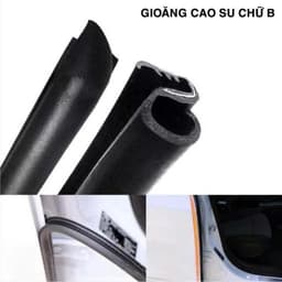 Bộ 2 Gioăng Cột B Lõi Thép Cách Âm Chống Ồn Giảm Bụi Hiệu Quả Dài 90cm Lắp Đặt 2 Bên Cửa 7