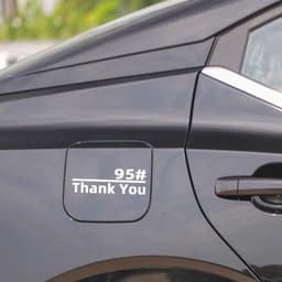 Tem dán nắp bình xăng trang trí mẫu xăng A95 9