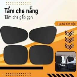 Tấm che nắng cửa kính ô tô gấp gọn chắn nắng chống nóng hiệu quả phù hợp các dòng xe 7