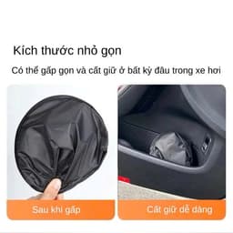 Tấm che nắng cửa kính ô tô gấp gọn chắn nắng chống nóng hiệu quả phù hợp các dòng xe 3