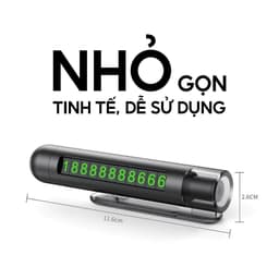 Bảng số điện thoại ô tô đa năng tích hợp phá kính, cắt dây an toàn và đèn cảnh báo 4 trong 1 8