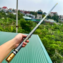 Cần Câu Đài HẮC VƯƠNG 5H -6H-10H  Phân bố lực 19i - 28i Tặng Kèm Ngọn Phụ. 4