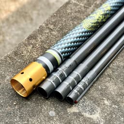 Cần Câu Đài HẮC VƯƠNG 5H -6H-10H  Phân bố lực 19i - 28i Tặng Kèm Ngọn Phụ. 6