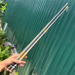 Cần Câu Đài HẮC VƯƠNG 5H -6H-10H  Phân bố lực 19i - 28i Tặng Kèm Ngọn Phụ. 9