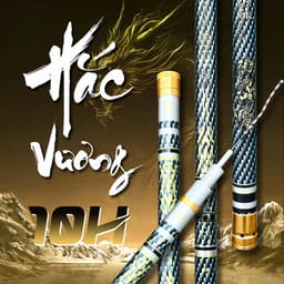 Cần Câu Đài HẮC VƯƠNG 5H -6H-10H  Phân bố lực 19i - 28i Tặng Kèm Ngọn Phụ. 1