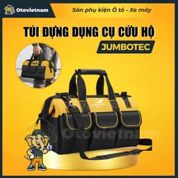 Túi Đựng Dụng Cụ Cứu Hộ Nhiều Ngăn Jumbotec – Bền Bỉ, Tiện Lợi, Gọn Gàng, Vải Chống Nước 1