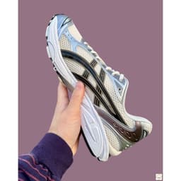 Giày Thể Thao Gel Kayano 14 'Cream Black' Màu Kem Vạch Đen [ MOUSE CLOG ] 7