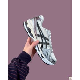 Giày Thể Thao Gel Kayano 14 'Cream Black' Màu Kem Vạch Đen [ MOUSE CLOG ] 4