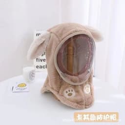 Mũ Lông Kính Tháo Rời - Bảo Vệ Tai & Chống Gió Cho Trẻ 3-12 Tuổi, Bé Trai, Bé Gái [FREESHIP] ( Miễn Ship ) 4