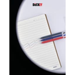 Set 05 Chiếc Bút gel nước thân tam giác Duckey DK-GP-122, Ngòi 0.5mm Siêu Êm 6