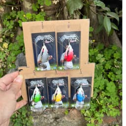 Nhái hơi PH35 v1 chì đúc dài 3,5cm nặng 6g - 11g, mồi giả câu lure cá lóc siêu nhạy Hiệp PH 2