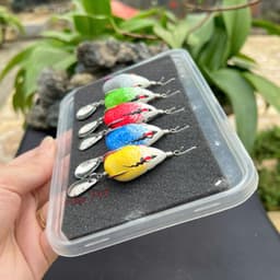 Nhái hơi PH35 v1 chì đúc dài 3,5cm nặng 6g - 11g, mồi giả câu lure cá lóc siêu nhạy Hiệp PH 5