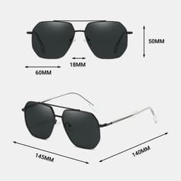 Kính Mắt Tròn Retro LECOS LK73 Tròng Phân Cực Chống Lóa Thời Trang Ngoài Trời 3