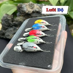 Nhái hơi PH35 v1 chì đúc dài 3,5cm nặng 6g - 11g, mồi giả câu lure cá lóc siêu nhạy Hiệp PH 8