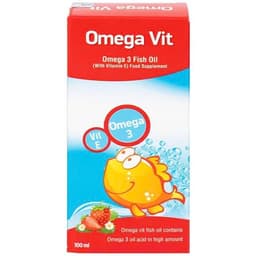 Dầu cá OMEGA VIT - Omega 3 Fish Oil Bổ Sung DHA, EPA Hàm Lượng Cao, Bổ Não, Sáng Mắt Thông Minh Chai 100ml 8