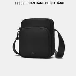 [4-25/9 TẶNG QUÀ TRUNG THU 599K] Túi Đeo Chéo Nam LECOS LTH13 Vải Oxford Chống Nước Nhiều Ngăn Tiện Lợi Gọn Gàng 2