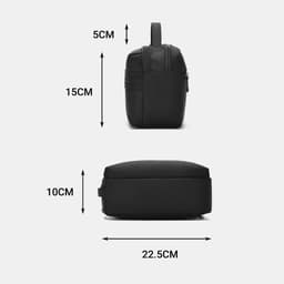 Ví Cầm Tay Nam LECOS LCH2 Ví Clutch Kẹp Nách Nam Vải Oxford Chống Xước Chống Thấm Nước Nhẹ 3