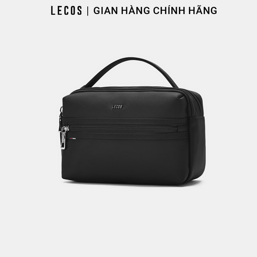 Ví Cầm Tay Nam LECOS LCH2 Ví Clutch Kẹp Nách Nam Vải Oxford Chống Xước Chống Thấm Nước Nhẹ
