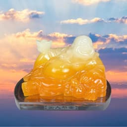Tượng Phật trang trí taplo xe ô tô, văn phòng, bàn làm việc chất liệu đá thạch anh cao cấp 4