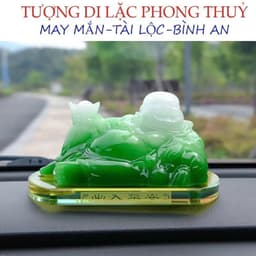 Tượng Phật trang trí taplo xe ô tô, văn phòng, bàn làm việc chất liệu đá thạch anh cao cấp 7