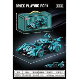 Đồ Chơi Mô hình lắp ráp “Bộ sưu tập tốc độ thu nhỏ” tỉ lệ 1:18  cho trẻ ở TECHNICSTORE 4