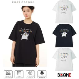 Áo thun slogan SÔNG SÂU TĨNH LẶNG – Câu nói hài hước meme, unisex nam nữ, chất cotton 100% 1
