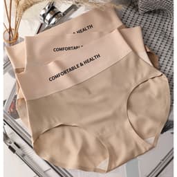 combo 10 Quần Lót Nữ Đúc Su Cạp Cao 9 cm Tàng Hình Chữ COMFORTABLE Thể Thao,quần chíp cạp cao 1
