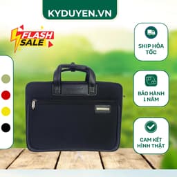 Túi Numanni 3011 chính hãng - Cặp xách công sở nam nữ chống sốc đựng laptop 14.1 - Shop Kỳ Duyên 1