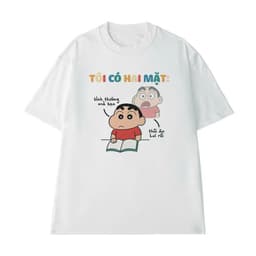 Áo thun slogan TÔI CÓ HAI MẶT – Câu nói hài hước meme, unisex nam nữ, chất cotton 100% 6